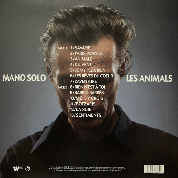 Mano Solo - Les Animals | Warner Music France (5054197493850) - 2 Mano Solo - Les Animals | Warner Music France (5054197493850) - 2