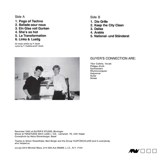 Guyer's Connection - Portrait | Minimal Wave (MW056) - 2 Guyer's Connection - Portrait | Minimal Wave (MW056) - 2