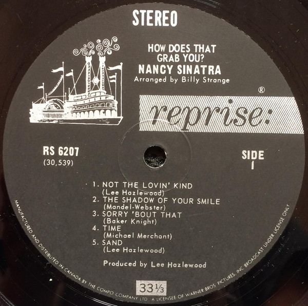 Nancy Sinatra - How Does That Grab You? | Reprise Records (RS-6207) - 4
