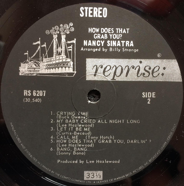 Nancy Sinatra - How Does That Grab You? | Reprise Records (RS-6207) - 3