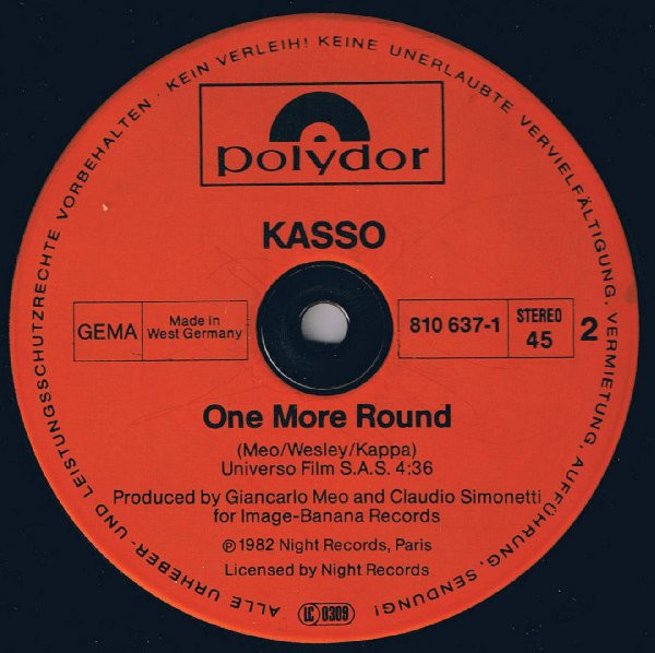 Kasso - Walkman | Polydor (810 637-1) - 3
