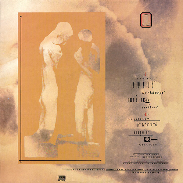 In The Nursery - Twins | Sweatbox (SAX 014) - 2