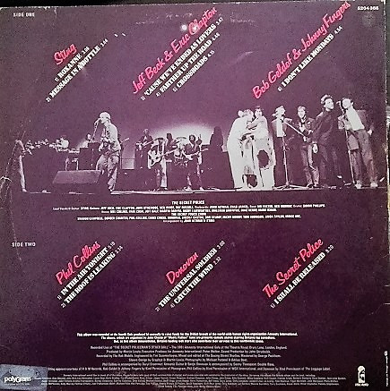 Various - The Secret Policeman's Concert | Island Records (5204 368) - 2