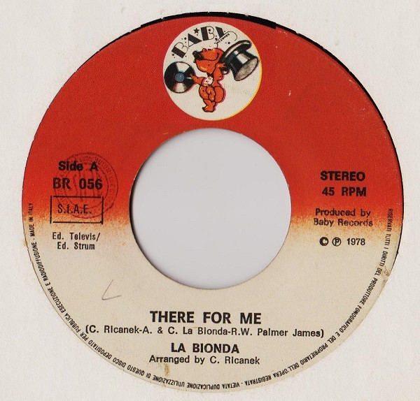 La Bionda - There For Me | Baby Records (BR 056)