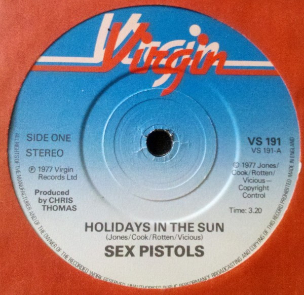 Sex Pistols - Holidays In The Sun | Virgin (VS 191) - 4