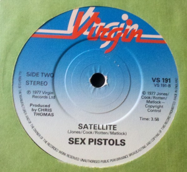 Sex Pistols - Holidays In The Sun | Virgin (VS 191) - 3