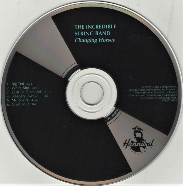 The Incredible String Band - Changing Horses | Hannibal Records (HNCD 4439) - 3
