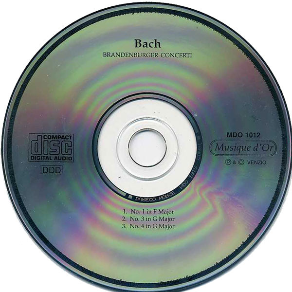 Johann Sebastian Bach , Mainzer Kammerorchester , Günter Kehr - Brandenburger Concerti | Musique d'Or (MDO 1012) - 3