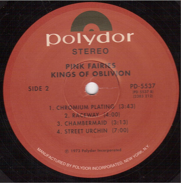 The Pink Fairies - Kings Of Oblivion | Polydor (PD 5537) - 4