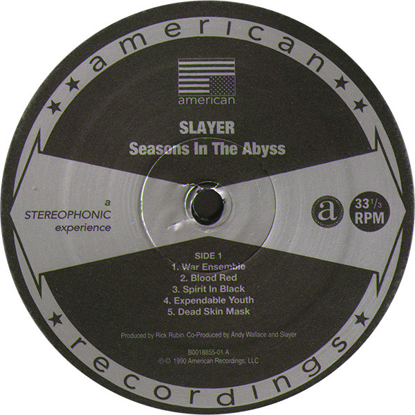 Slayer - Seasons In The Abyss | American Recordings (B0018855-01) - 3 Slayer - Seasons In The Abyss | American Recordings (B0018855-01) - 3