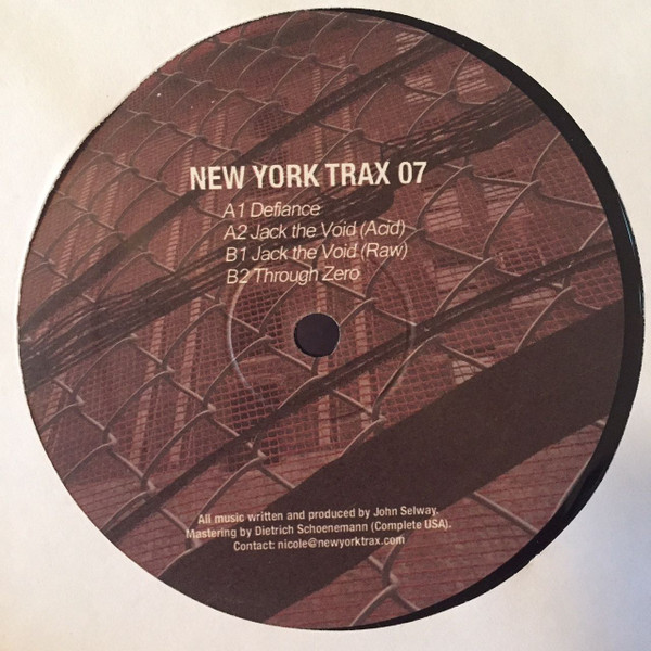 John Selway Presents Semblance Factor - Defiance E.P. | New York Trax (NYT07) - 2 John Selway Presents Semblance Factor - Defiance E.P. | New York Trax (NYT07) - 2