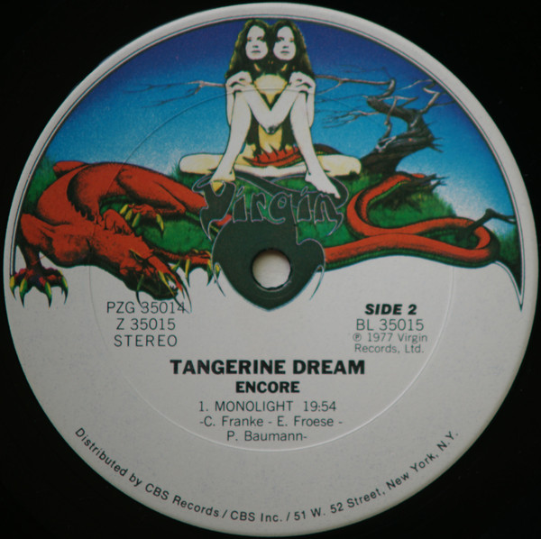 Tangerine Dream - Encore | Virgin (PZG 35014) - 4 Tangerine Dream - Encore | Virgin (PZG 35014) - 4