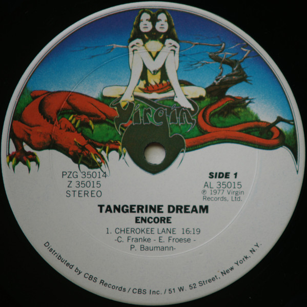 Tangerine Dream - Encore | Virgin (PZG 35014) - 3 Tangerine Dream - Encore | Virgin (PZG 35014) - 3