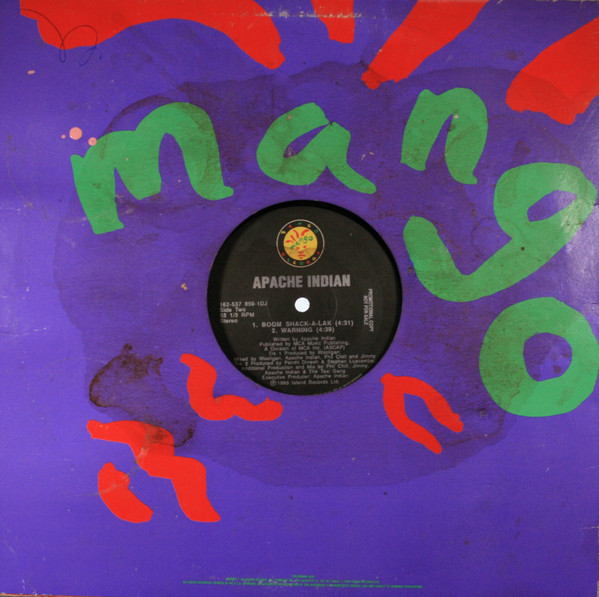 Apache Indian - Boom Shack-A-Lak | Mango (162-537 859-1DJ) - 2