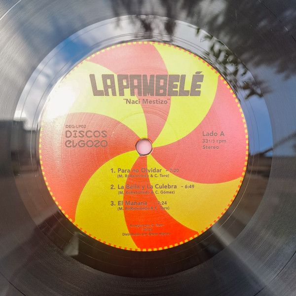 La Pambelé - Nací Mestizo | discos elgozo (DEG-LP02) - 3