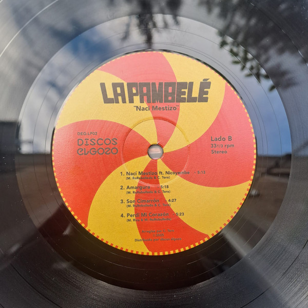 La Pambelé - Nací Mestizo | discos elgozo (DEG-LP02) - 4