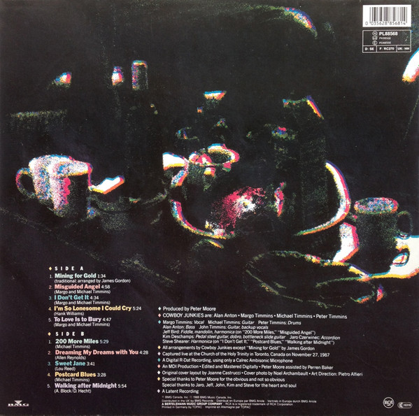 Cowboy Junkies - The Trinity Session | RCA (PL88568) - 2