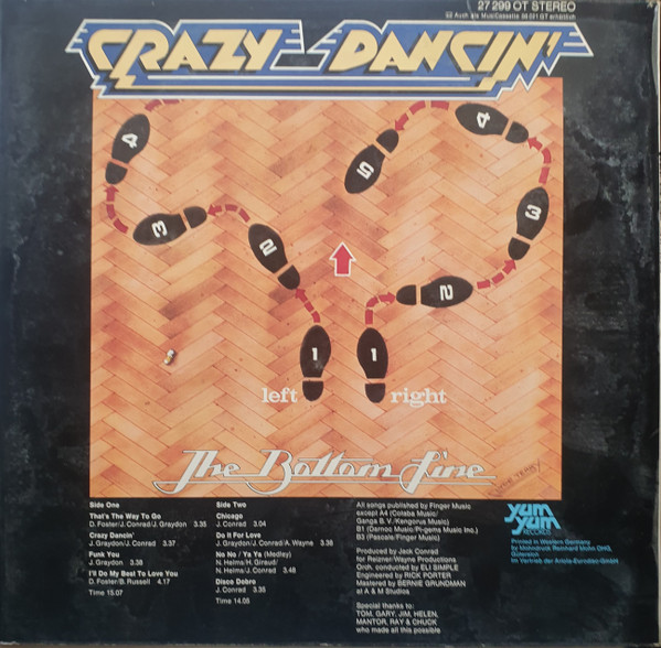 The Bottom Line - Crazy Dancin' | Yum Yum Records (27 299 OT) - 2 The Bottom Line - Crazy Dancin' | Yum Yum Records (27 299 OT) - 2