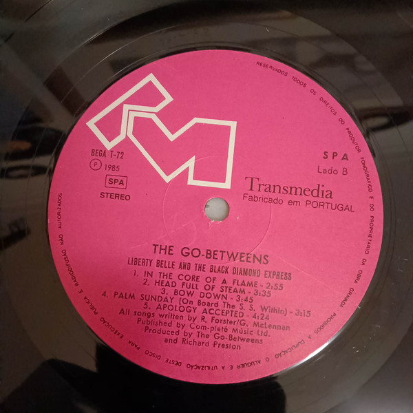 The Go-Betweens - Liberty Belle And The Black Diamond Express | Beggars Banquet (BEGA T-72) - 3