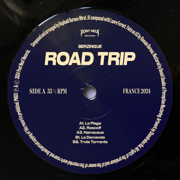 Berzingue - Road Trip | Pont Neuf Records (PN031) - 2 Berzingue - Road Trip | Pont Neuf Records (PN031) - 2