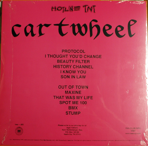 Hotline TNT - Cartwheel [Vinyl] | Third Man Records (tmr-961) - 2