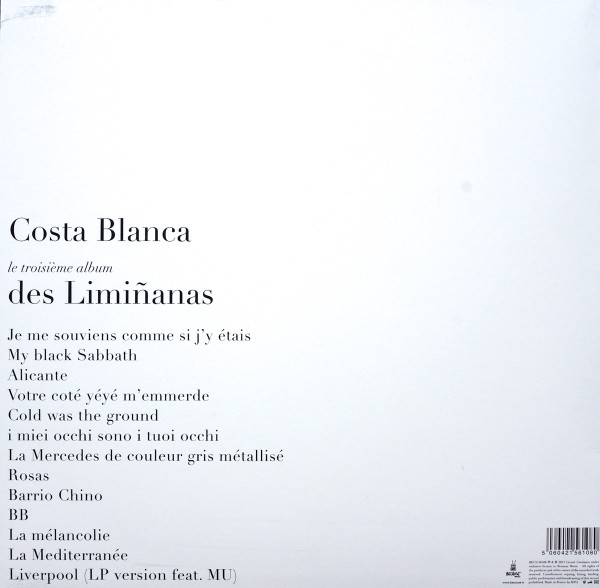 The Limiñanas - Costa Blanca | Because Music (BEC5156108) - 2 The Limiñanas - Costa Blanca | Because Music (BEC5156108) - 2