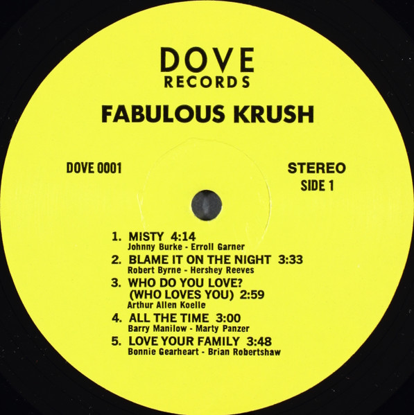 Fabulous Krush - Fabulous Krush | Dove Records (Dove 0001) - 3 Fabulous Krush - Fabulous Krush | Dove Records (Dove 0001) - 3