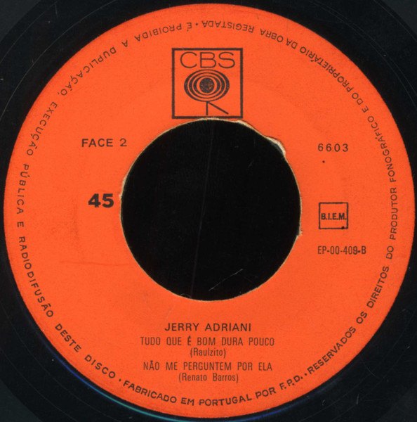 Jerry Adriani - Elizabeth | CBS (6603) - 4