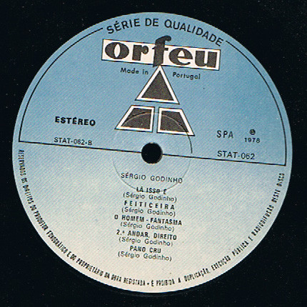 Sérgio Godinho - Pano-Cru | Orfeu (STAT 062) - 3 Sérgio Godinho - Pano-Cru | Orfeu (STAT 062) - 3