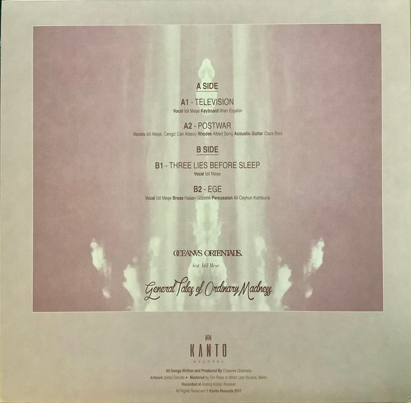 Oceanvs Orientalis - General Tales Of Ordinary Madness | Kanto Records (KIVTR001) - 2 Oceanvs Orientalis - General Tales Of Ordinary Madness | Kanto Records (KIVTR001) - 2