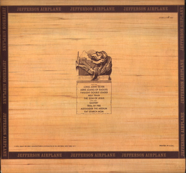 Jefferson Airplane - Long John Silver | Grunt (FTR-1007) - 2 Jefferson Airplane - Long John Silver | Grunt (FTR-1007) - 2