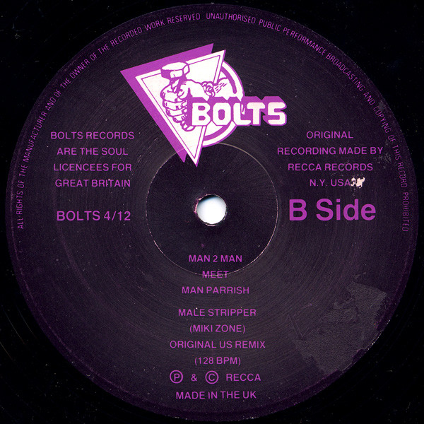 Man 2 Man Meets Man Parrish - Male Stripper (New U.K. Mix) | Bolts Records (BOLTS 4/12) - 2