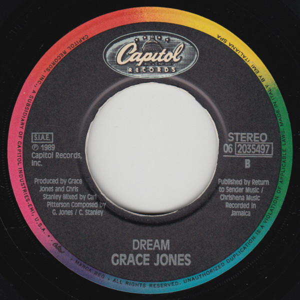 Grace Jones - Love On Top Of Love (Killer Kiss) | Capitol Records (06 2035497) - 4 Grace Jones - Love On Top Of Love (Killer Kiss) | Capitol Records (06 2035497) - 4