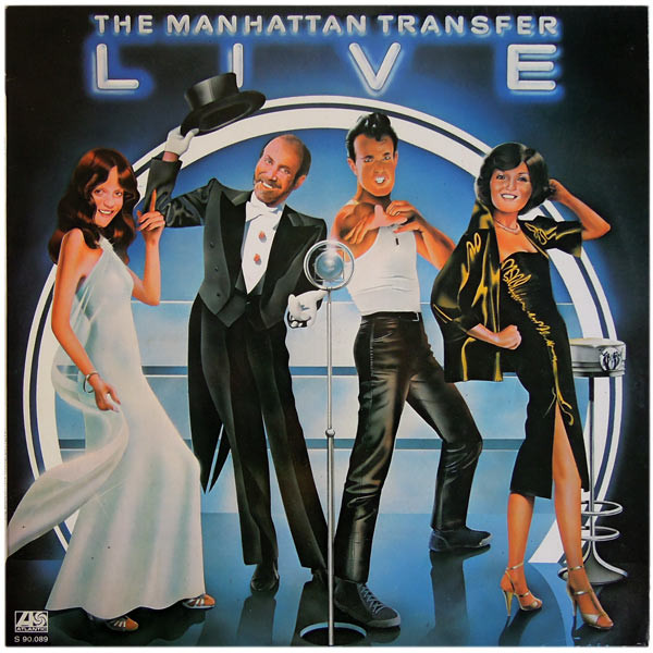 The Manhattan Transfer - Live | Atlantic (S 90.089) - main