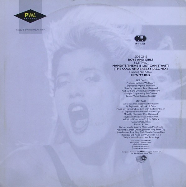 Mandy Smith - Boys And Girls | CGD (INT 15364) - 2 Mandy Smith - Boys And Girls | CGD (INT 15364) - 2