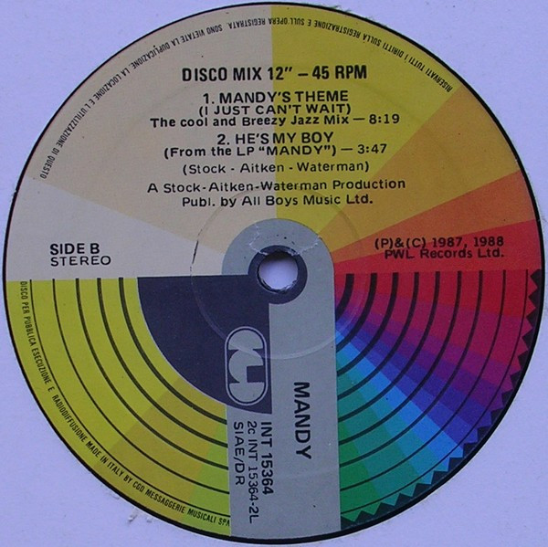 Mandy Smith - Boys And Girls | CGD (INT 15364) - 3 Mandy Smith - Boys And Girls | CGD (INT 15364) - 3