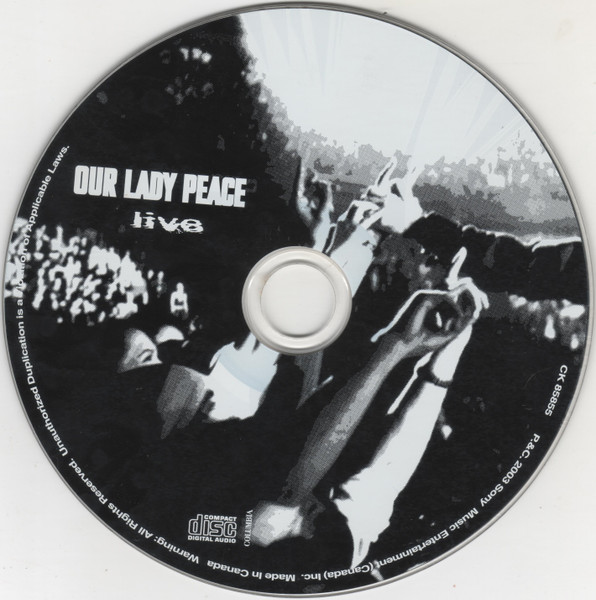 Our Lady Peace - Live [CD] | Columbia (CK 85855) - 3