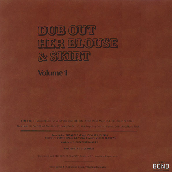 The Revolutionaries - Dub Out Her Blouse & Skirt Vol. 1 | Germain Records (BE-031) - 2