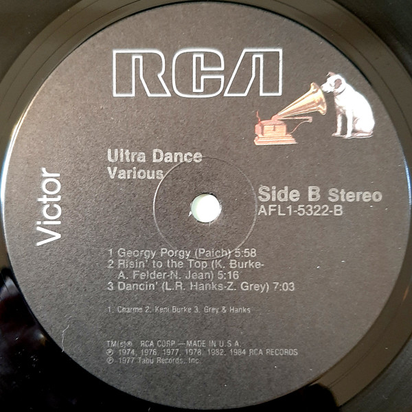Various - Ultra-Dance | RCA Victor (AFL1-5322) - 4 Various - Ultra-Dance | RCA Victor (AFL1-5322) - 4