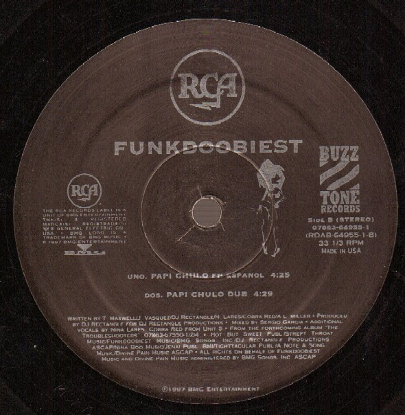 Funkdoobiest - Papi Chulo | RCA (RDAB-64955-1)