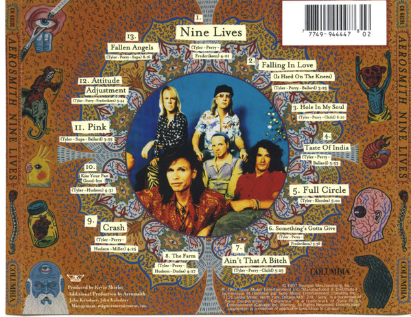 Aerosmith - Nine Lives [CD] | Columbia (CK 68191) - 2