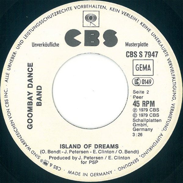 Goombay Dance Band - Sun Of Jamaica | CBS (CBS S 7947) - 4
