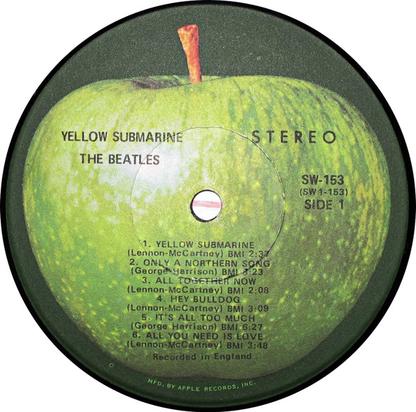 The Beatles - Yellow Submarine | Apple Records (SW-153) - 3 The Beatles - Yellow Submarine | Apple Records (SW-153) - 3