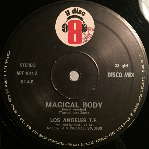 Los Angeles T.F. - Magical Body | Il Discotto Productions (ART 1011) - main