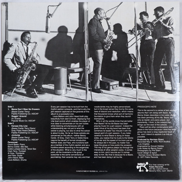 Count Basie - Basie Jam #2 | Pablo Records (MTF 1066) - 2
