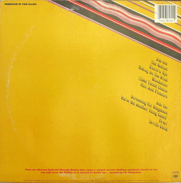 Screaming For Vengeance