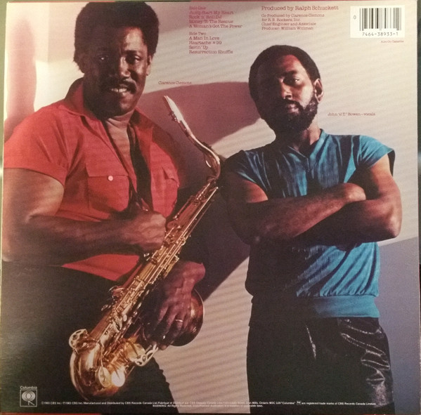 Clarence Clemons And The Red Bank Rockers - Rescue [Vinyl] | Columbia (FC 38933) - 2