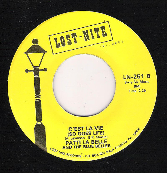 Patti LaBelle And The Bluebells - Down The Aisle (Wedding Song) / C'Est La Vie (So Goes Life) | Lost Nite Records (LN-251) - 2