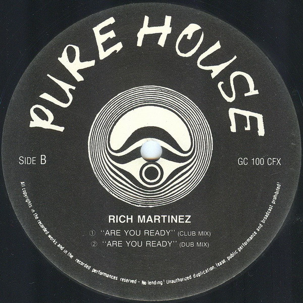 Joe Smooth / Rich Martinez - Promised Land / Are You Ready | Pure House (GC 100 CFX) - 2 Joe Smooth / Rich Martinez - Promised Land / Are You Ready | Pure House (GC 100 CFX) - 2