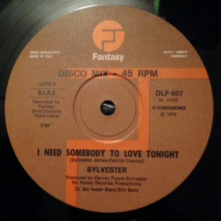 Sylvester - I (Who) Have Nothing | Fantasy (DLP 607) - 3